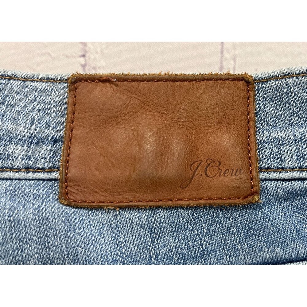 J. CREW DENIM Vintage Straight Jean with Bottom Slits - Women's SIZE 27 - Picture 9 of 10